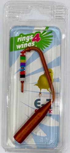 حجول مطاط مع مفتاح 8-ألوان مقاس 3مم R4W