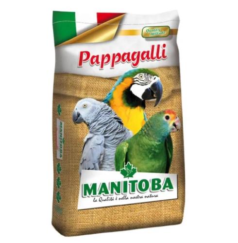 اكل بغبغاوات كبيرة مانتوبا 12.50 كيلو