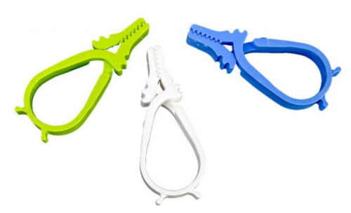 ملقط إيطالي متعدد الاستعمال أبيض