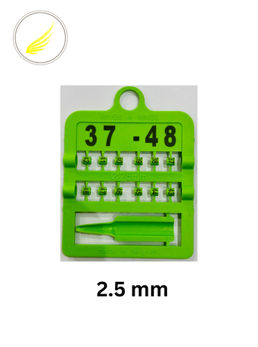 حجل بمقاس 2.5مم ارقام 37-48 R4W