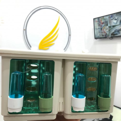 قفص نقل الطيور خانتين 260x235x150 ملم  STA