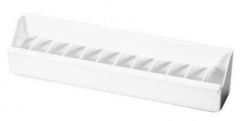 معلف داخلي مقاس 30سم أبيض بدون علاقات