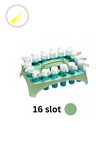حامل مشربيات عدد 16 STA لون اخضر