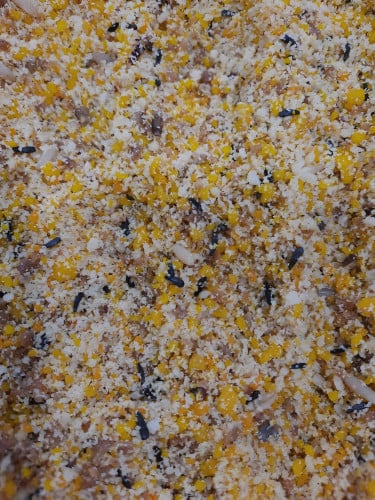 باتيه FLY رطب للبادجي والقولدين والبغبغوات الصغيرة ( تعبئة 1 كيلو )