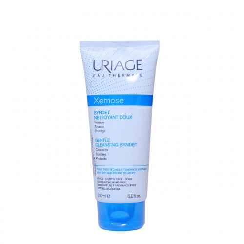Uriage Xemose Syndet Gentle Cleansing 200 ml | يورياج زيموس غسول مرطب للوجه و الجسم(شديد الجفاف) 200 مل
