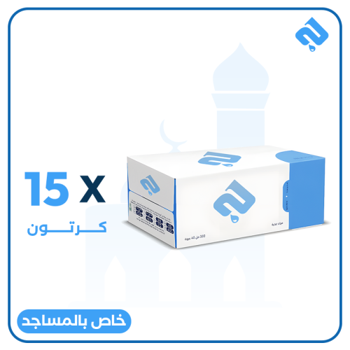 15 كرتون مياه