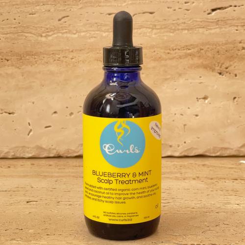 زيت كيرلز المعالج للفروة بالتوت الأزرق والنعناع