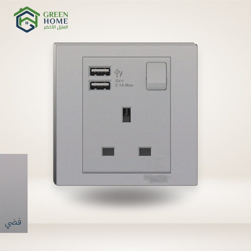 مفتاح ومخرجين USB