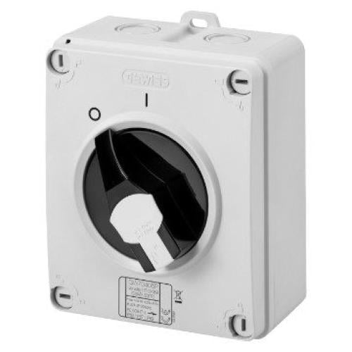 Gewiss Isolator Switch - 16A, 25A, 32A, PVC Insula...