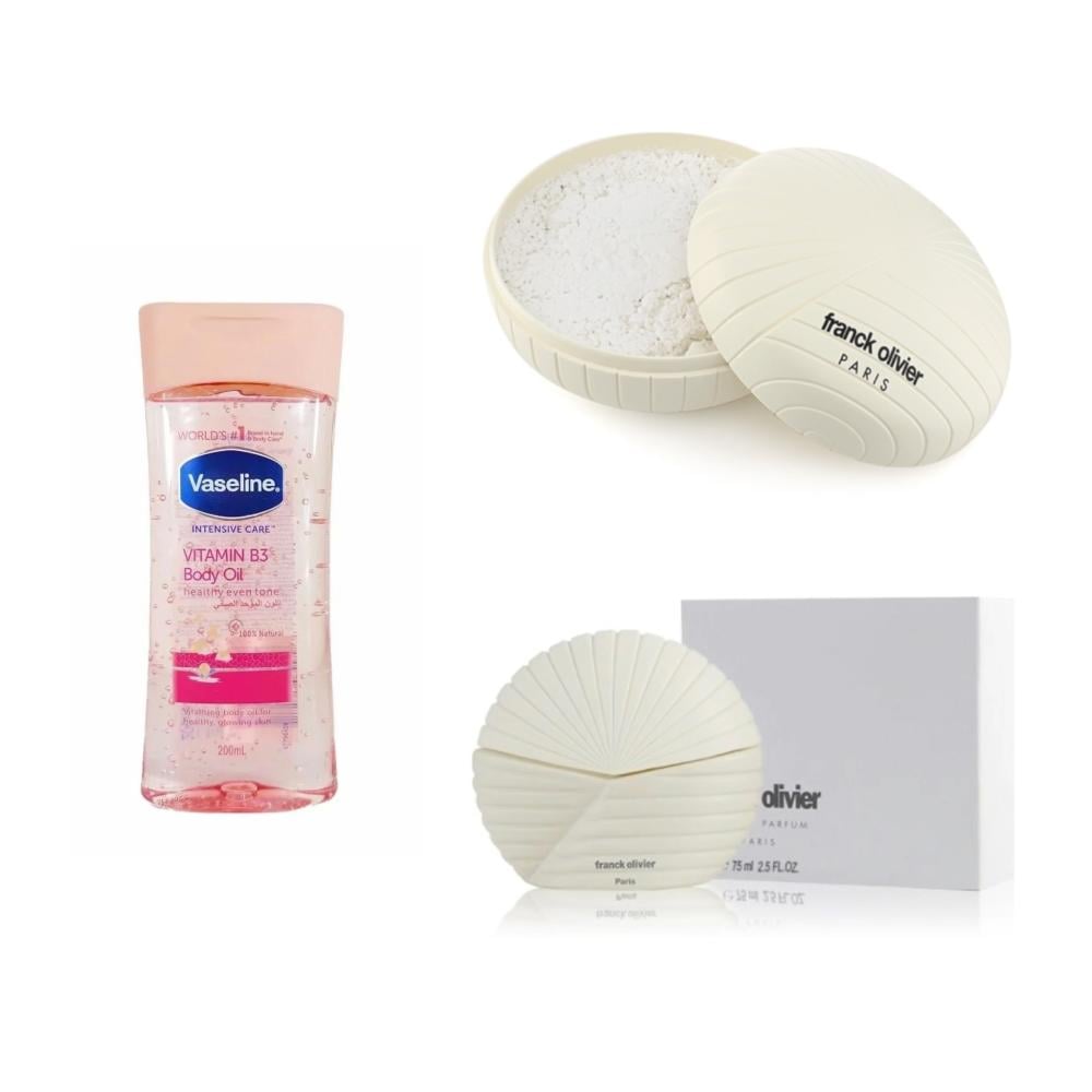 Honeymoon mixture for moisturizing and perfuming