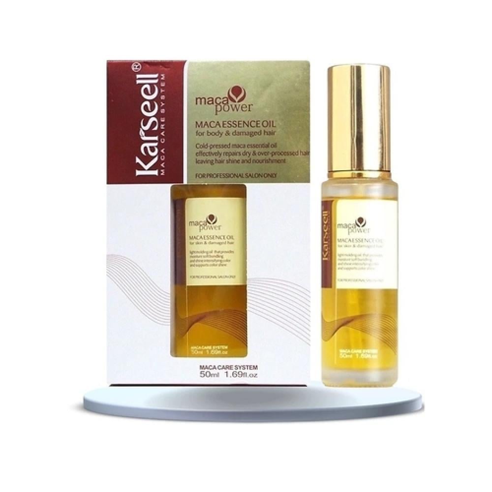 Carsil Maca Oil for Damaged Skin and Hair Care, 50 ml