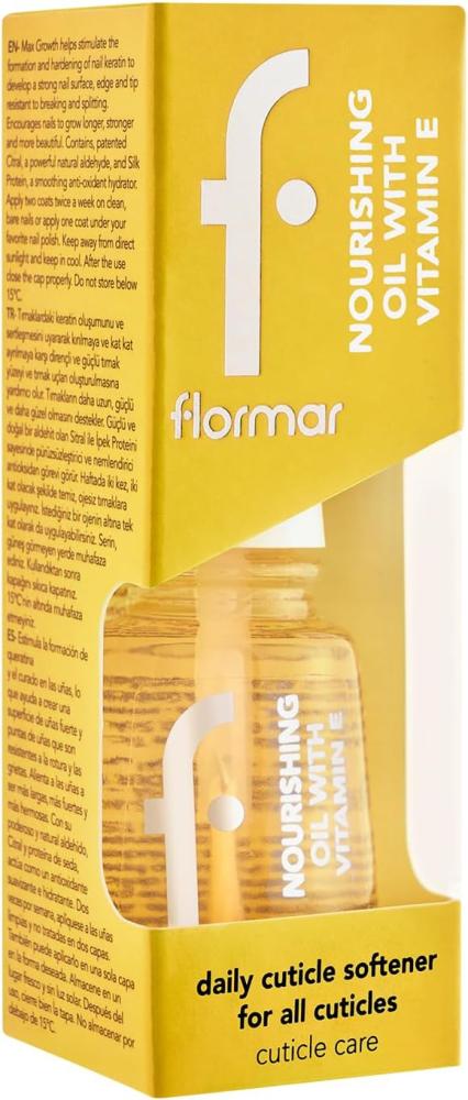 فلورمار زيت مغذي بفيتامين e للعنايه بالاظافر
