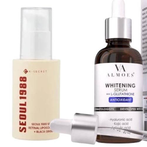 Glutathione + Retinal Brightening & Anti-Aging Skin Routine