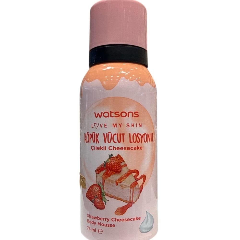 فوم واتسون تشيز كيك وفراولة Watsons Strawberry cheesecake Foam Lotion