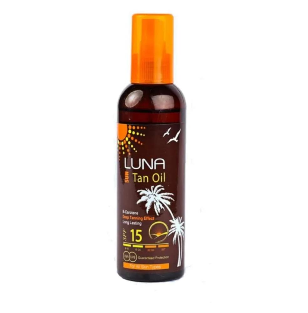 luna تان جل التسمير المكثف للبشرة