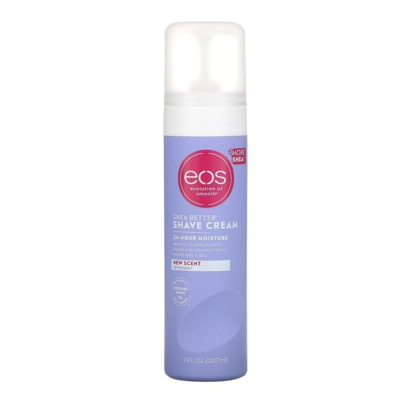 eos natural avocado shaving gel