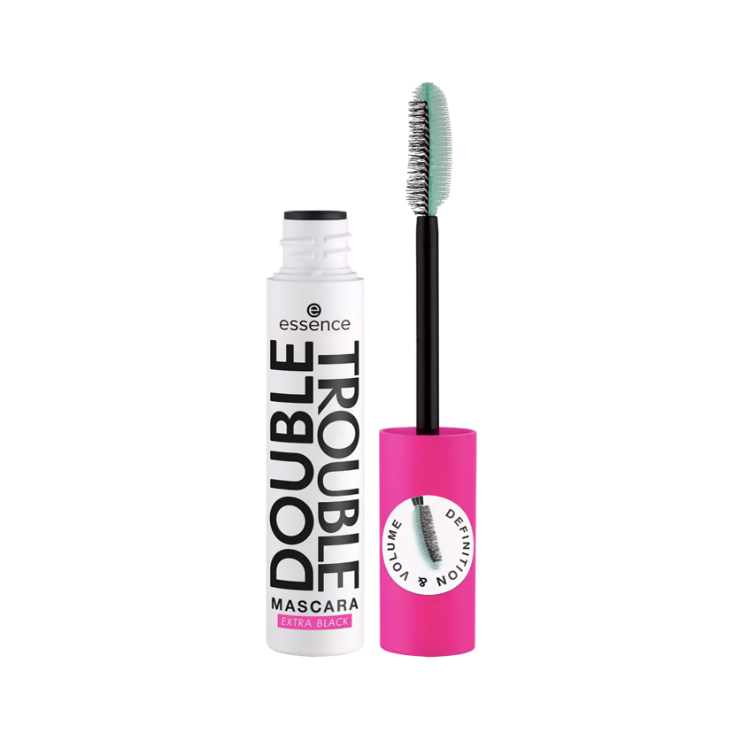 Double Trouble Intense Black Mascara