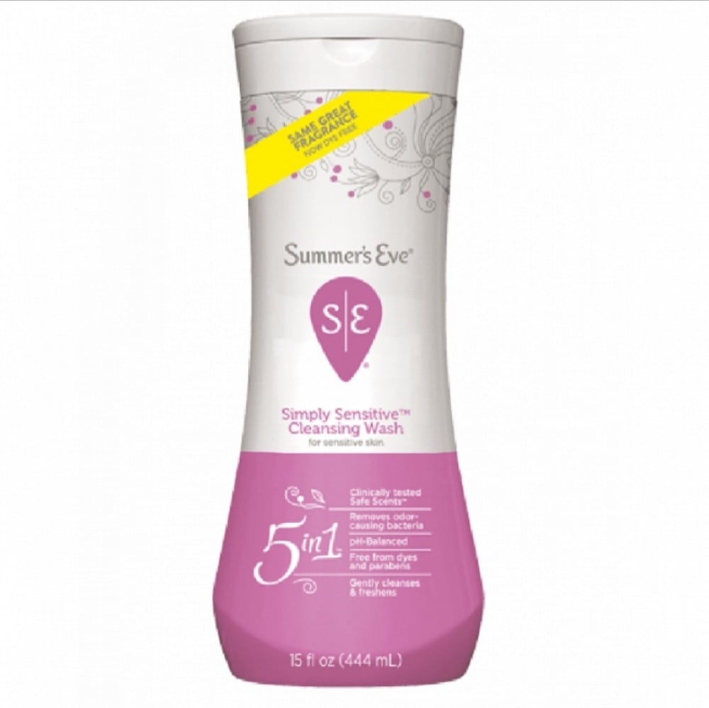 Summer's Eve Simply Sensitive Intimate Wash for Sensitive Skin - 444ml