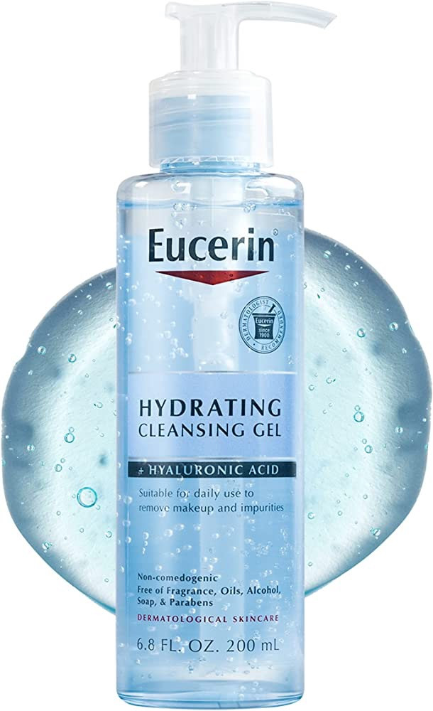 Eucerin Hydrating Cleansing Gel to remove make up and impurities 200 ml