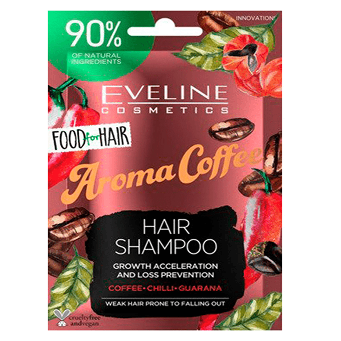 Eveline Food for Hair Coffee Scented Shampoo - 20 ml