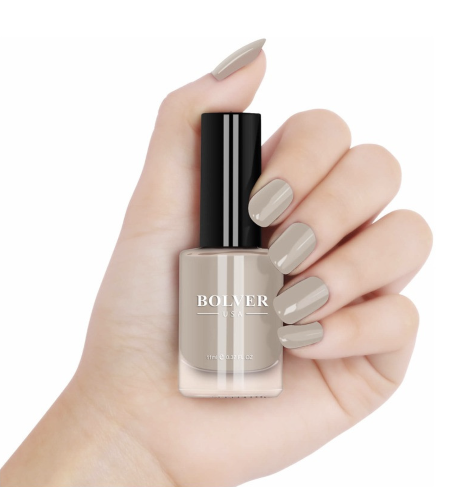 Bluver Nail Polish Grey Tan 627