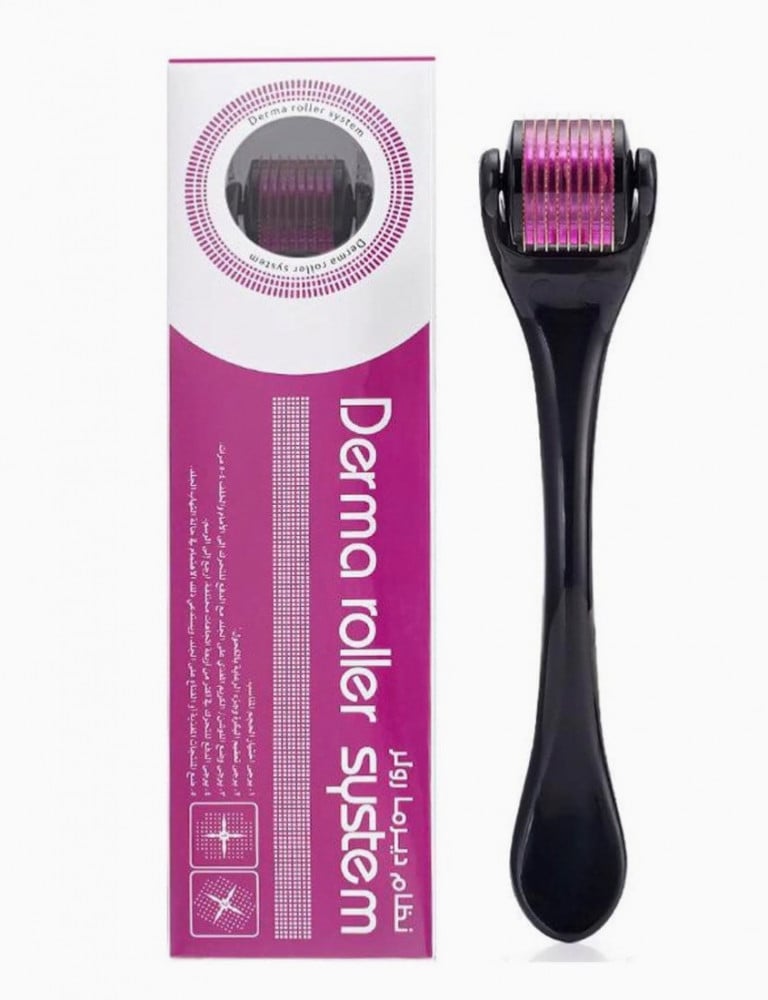 Dermaroller 540 Needles 1mm Safe and effective treatment for wrinkles, stretch marks and scars