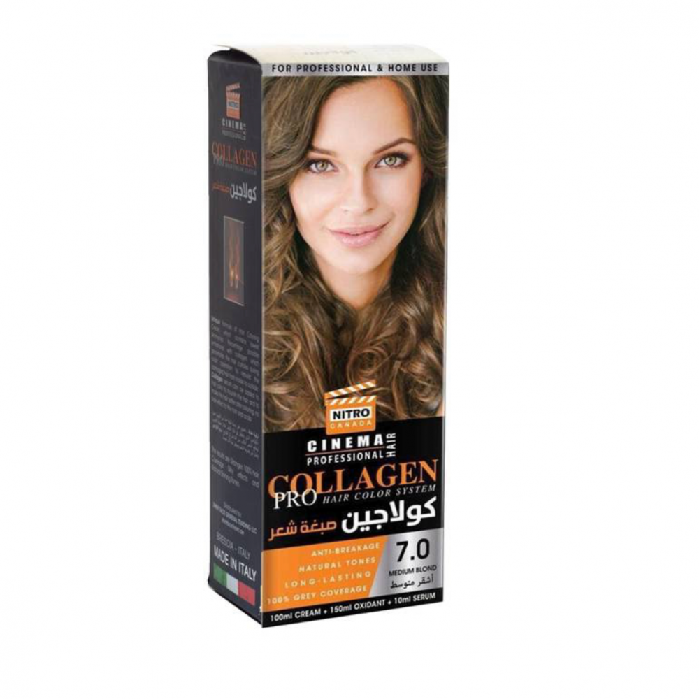 Collagen Hair Dye - Medium Blonde