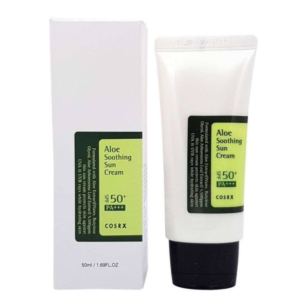 COSRX Soothing Aloe Vera Sunscreen Cream - 50ml