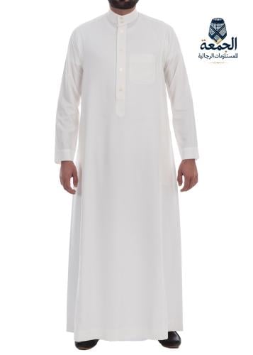 ثوب الحرمين ابيض رجالي