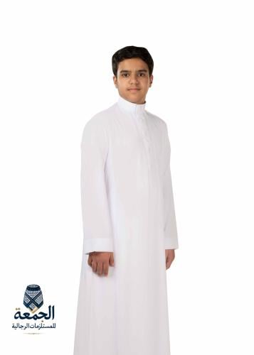 ثوب دروش فلامنت شبابي ابيض