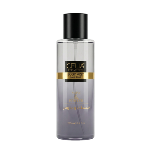 Musk and Powder Body Mist - 250ml | CELIA COSMETICS
