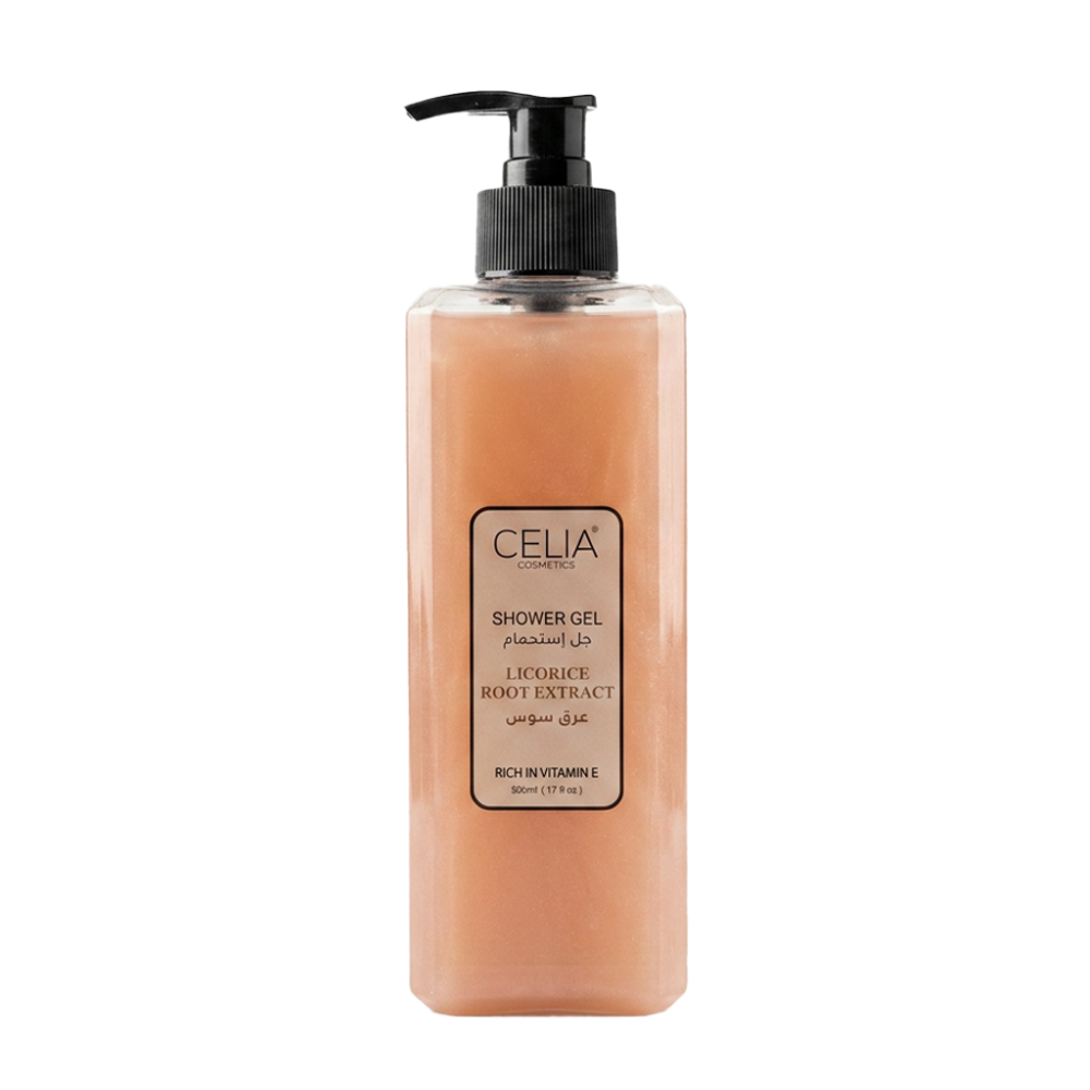 Shower gel with licorice extract - 500 ml | CELIA COSMETICS