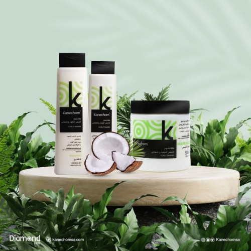Frizzy and curly hair set