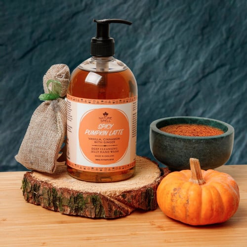 Hand Wash with Vanilla, Cinnamon, Ginger and Pumpkin Oil