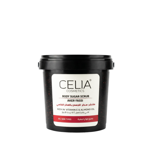 Sugar scrub with Fassi saffron - gazelle's blood | CELIA COSMETICS