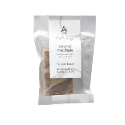 Natural Hand Soap For Face And Body Caramel Macchiato - Alien Soap 100gm