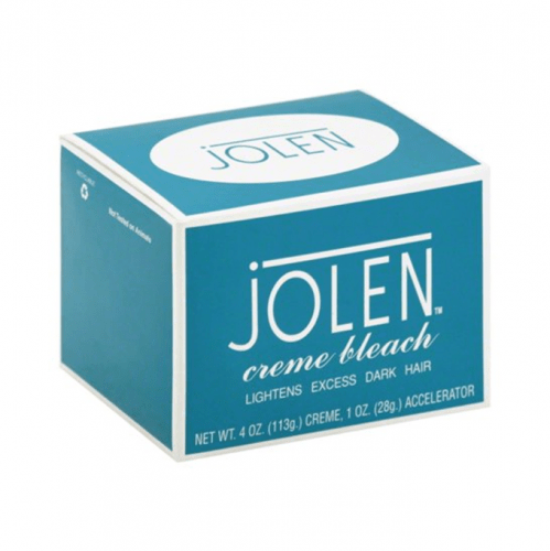 Bleach from Joleen Cream works to lighten dark hair - 113 gm
