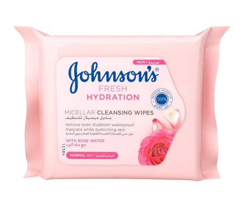 Johnson's Micellar Cleansing Wipes Normal Skin 25 Wipes