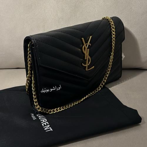 حقيبة ysl | أسود