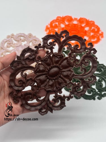 زخرفة ديكورية مرنة بالحرارة حبة