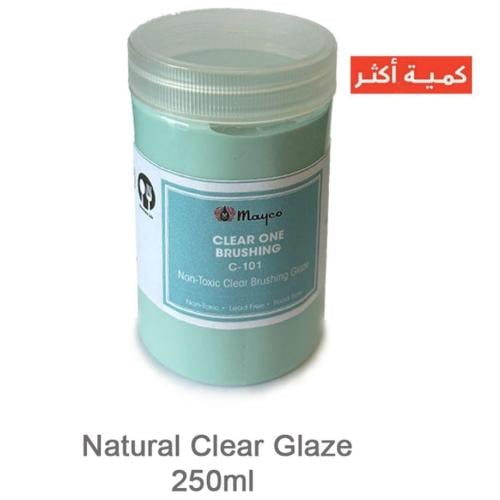قليز شفاف مايكو أمن للطعام ي لمعه طبيعيه 250 ml حر...