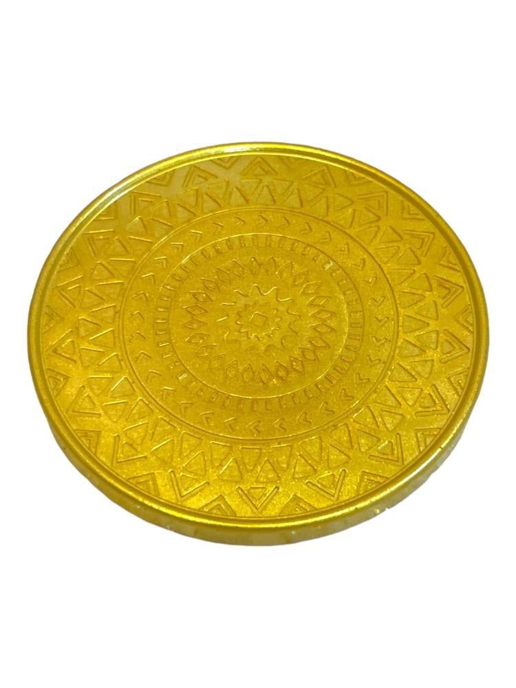 كوستر قهوه مزخرف  (الالوان حسب الطلب )