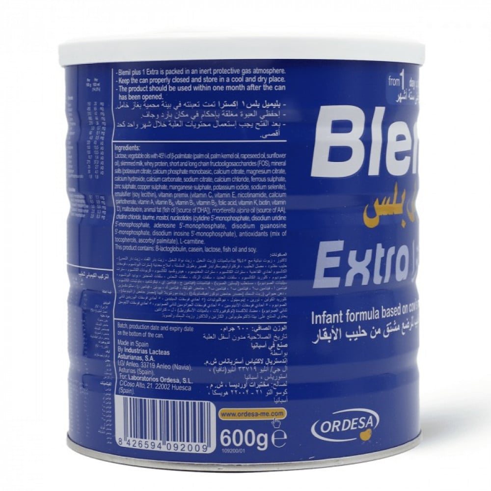 Blemil Plus Baby Milk Extra (1) 600 gm