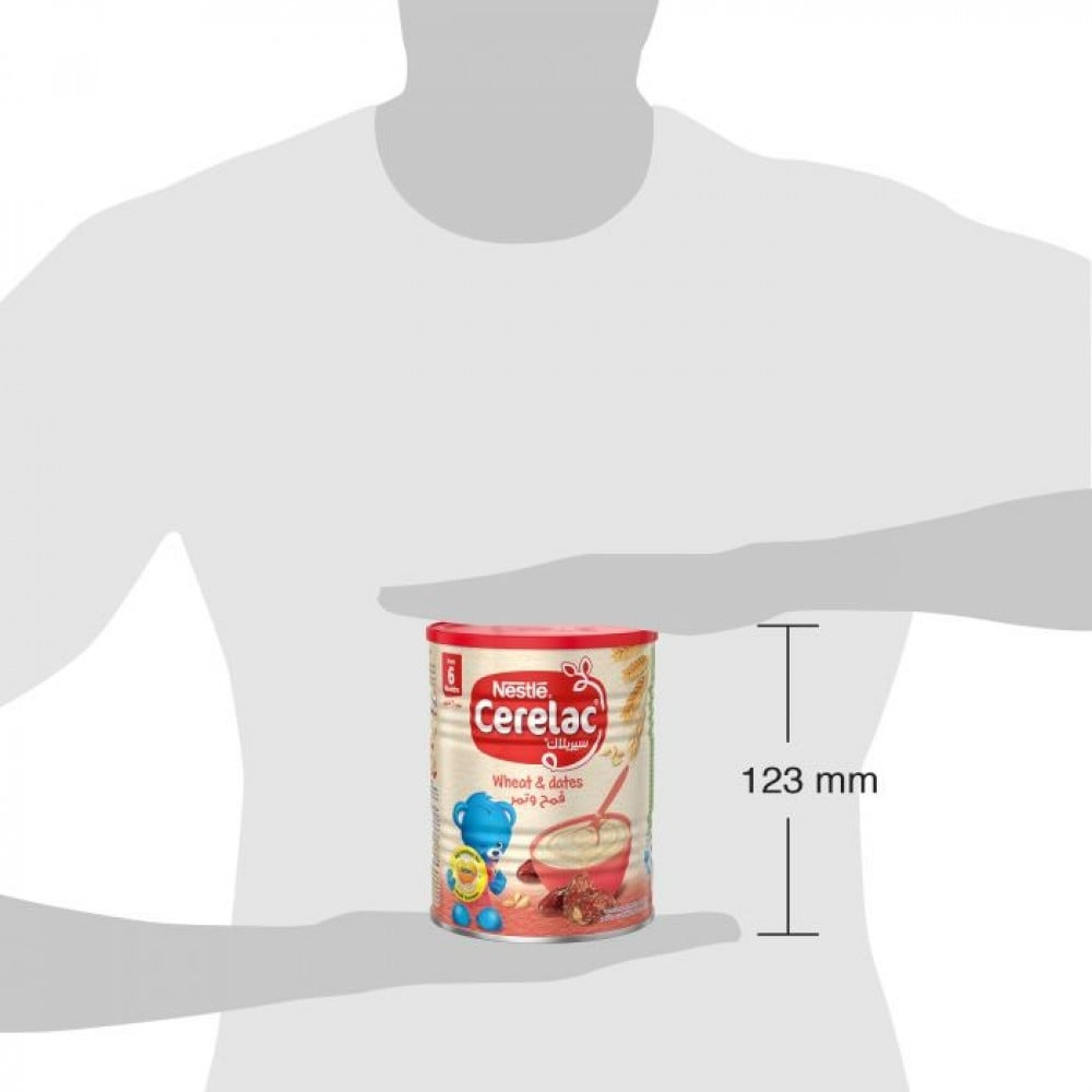 سيريلاك دقيق الحبوب للأطفال بالحديد+ قمح وتمر - 400 جم