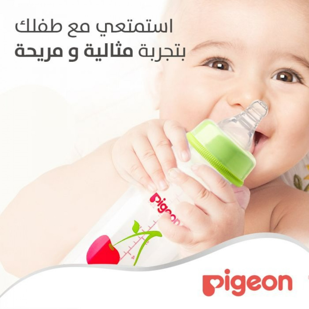 بيجون حلمات رضاعة كارت مقاس كبير للأطفال من عمر 7 شهور واكثر تدفق كبير 3 قطع - 1 عبوة