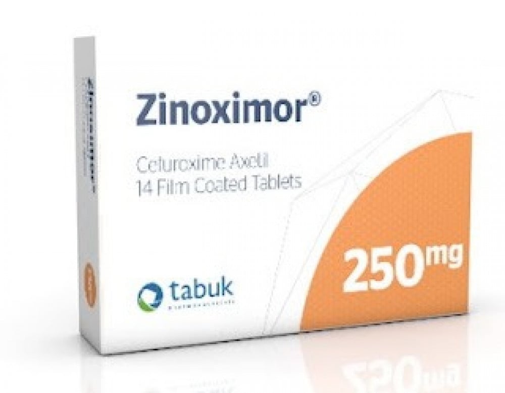 ZINOXIMOR 250 MG 14 TABLETS