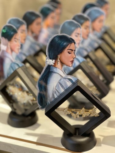 علب مشابك شعر انيقه