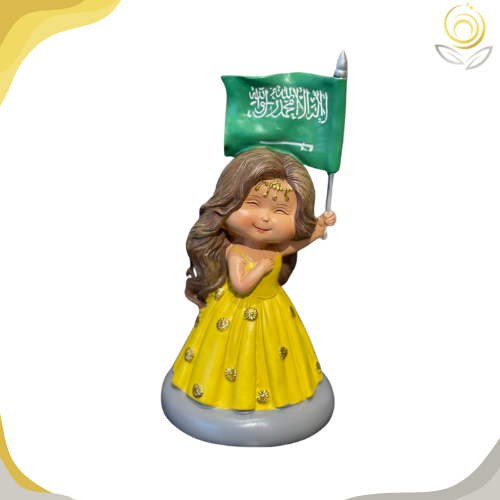 مجسم بنت وطني