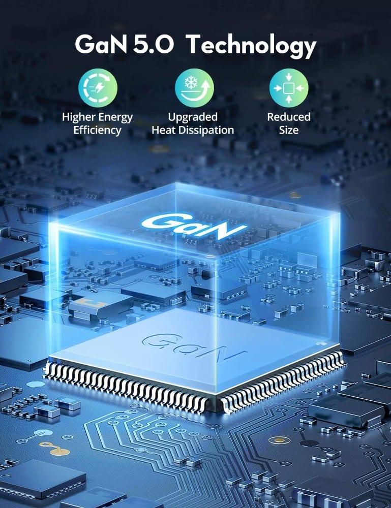 شاحن جداري راف باور بمنفذ تايب سي بقوة 20 واط - اسود