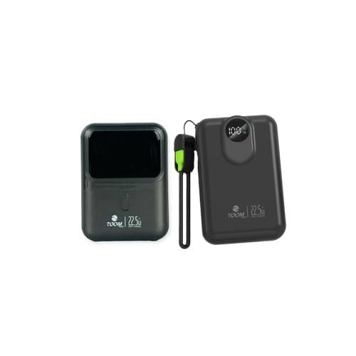 بكج بطاريتين زوم بلس – 20000mAh مع كيبل مدمج + 100...